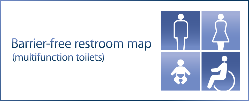 Barrier-free restroom map (multifunction toilets)